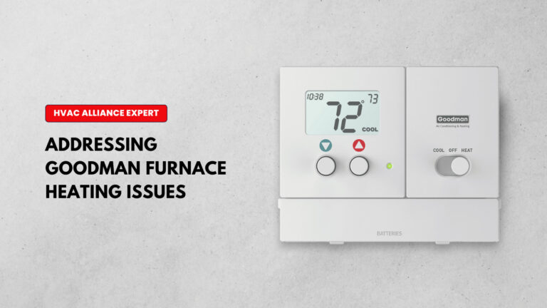 Goodman Furnace Not Heating