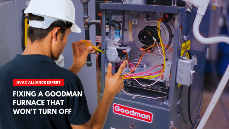 Goodman Furnace Not Turning Off