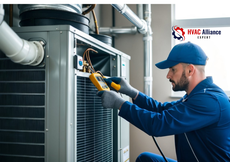 Thermostatic expansion valve TXV diagram showing how AC refrigerant flow control component works and can cause hissing sound when faulty